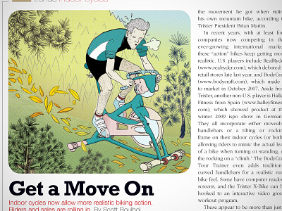 Snews Option fitness illustration photoshop print