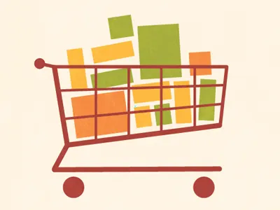 Black Friday black friday icon illustration shopping cart
