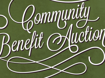 Benefit Auction auction lavanderia script scrolls type young life