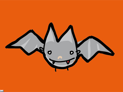 Halloween Bat design halloween illustration poster