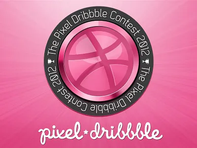 Dribbble contest image for Pixel Perfect Magazine ball contest dribbble