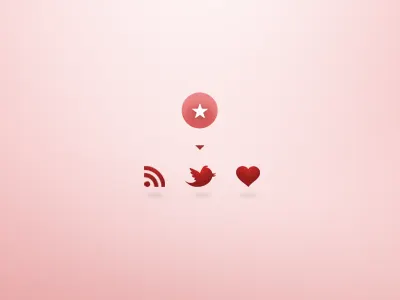 Social Share Button button social ui