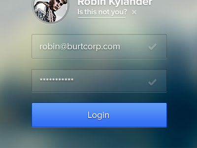 Login Form button form icon login symbol ui ux