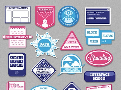 Color badges badges ux