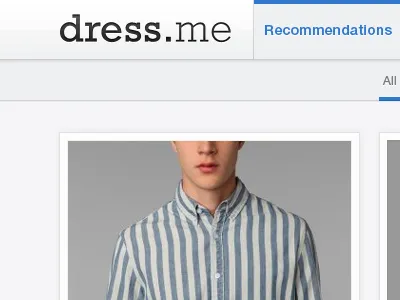 Main Navigation fashion menu nav navigation shop