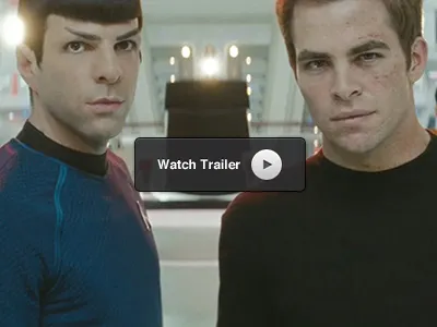 Watch Trailer black button gray movie play trailer watch