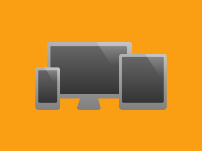 Simple Responsive Web Design Illustration adobe illustrator illustration illustrator responsive web design vector