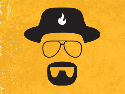 VonHeisenberg beard breaking bad glasses hat he who knocks heisenberg von glitschka walter white