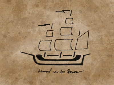 Ship adventure paper sea ship texture voyage