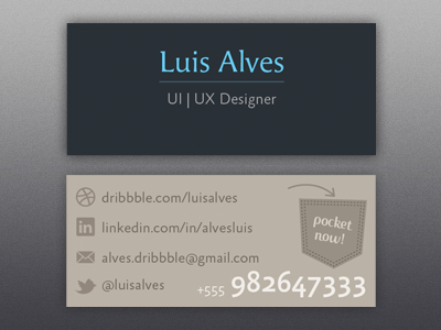 Business Card business card custom pocket stationary visit