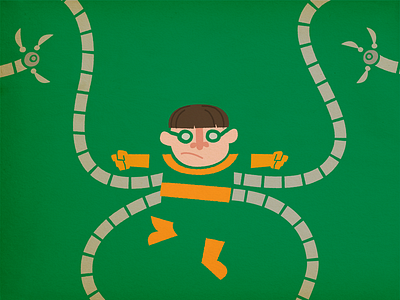 Dr. Octopus doctor dr hero marvel octopus spider man super threadless villain