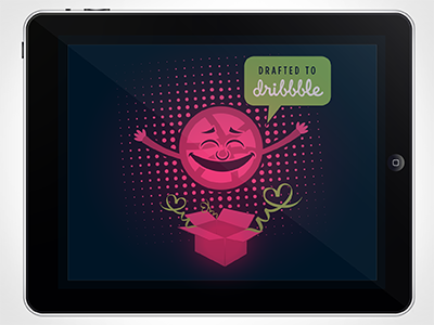 Thank You for the Invite! debut dribbble first fun happy invite ninapilar shot thank you