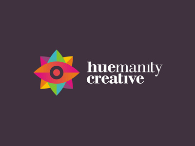 Huemanity Creative logo design brand branding clinics custom made eye gods eye governmental graphic design hispanic hospitals hue humanity identity latino start up start up startup typographic usa web design