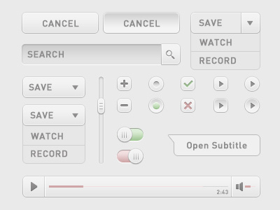 Soft Gui button gui set soft