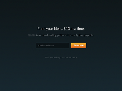Secret @2x button dark form holla launch