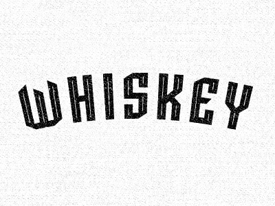 Whiskey logo whiskey