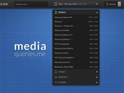 An other dropdown - mediaqueries.me dropdown media queries navigation ui