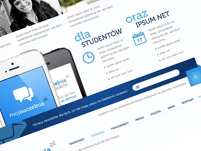 University 2 webdesign