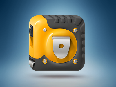 HutQa Icon 3d icon ios measurement repair