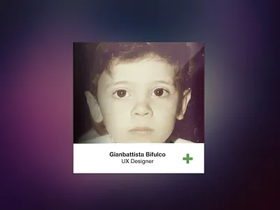 Profile Widget clean hr interface people profile psd ui user ux widget