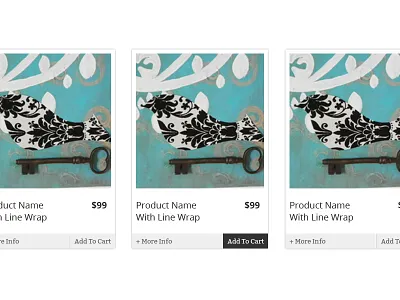 Simple Product Grid add to cart grid minimal products