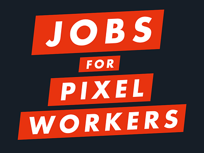 Introducing the United Pixelworkers Job Board