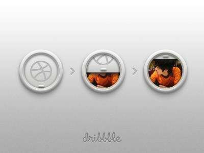 Dribbble Login Concept charhen china concept dribbble flip login ui