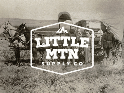 Supply Company craftsmanship custom little mountain supply co logo nebraska screen printing shirts supply co vintage