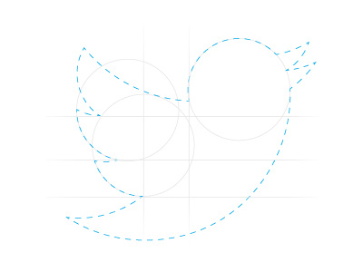 Redesigning Twitter bird brand logo