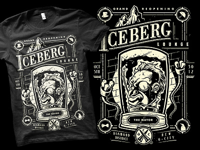 The Iceberg Lounge batman bob mosquito bob mosquito bobmosquito cobblepot futurama iceberg lounge penguin shirt tee