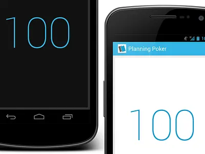 Holo Planning Poker android android design android ui
