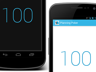 Holo Planning Poker android android design android ui