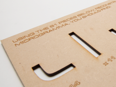MICROGRAMMA interactive design typography