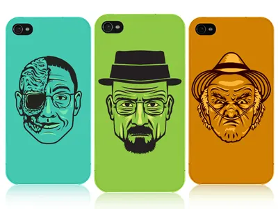 iPhone Cases bad breaking caricature case iphone