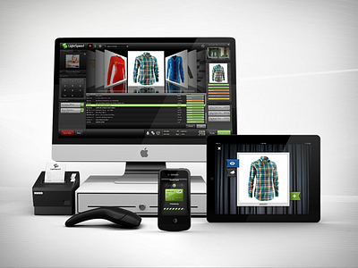 LightSpeed 3d design ios ipad iphone mac marketing ui user interface