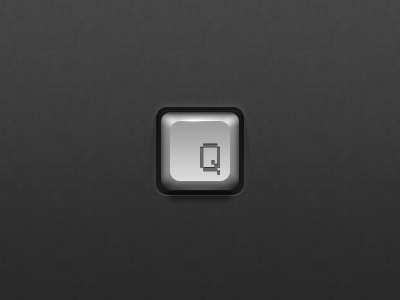 Q icon key panel ui