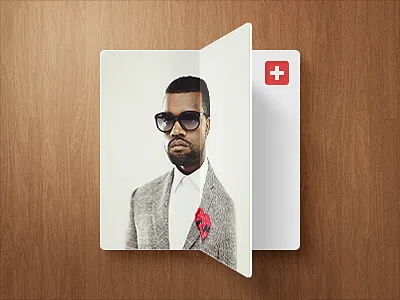 Profile avatar friend heart kanye plus profile shadow social west widget wood