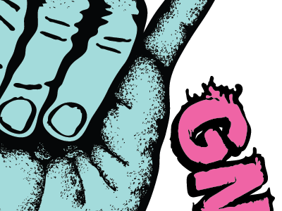 Gnar Type gnar tee type