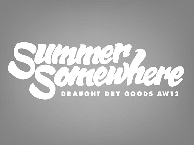 Summer Somewhere v1 typography