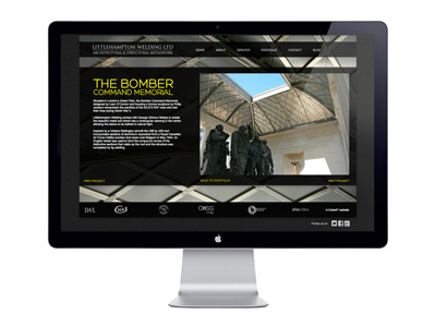 Littlehampton Welding website crate47 creative agency web design