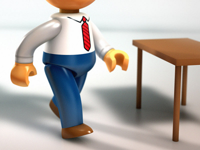 Lighting Test c4d plastic toy