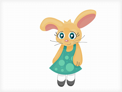 Bunny bunny illustration vector