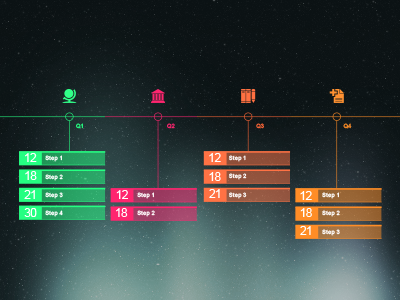 Easy Edit Template Creation (v2) graphic icon info infographic minimalist powerpoint template