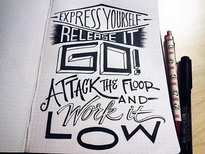 Lettering Lyrics, Diplo diplo hand lettering pen sketchbook typography