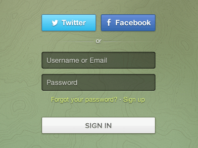 Login Form Animation animation facebook form gif login sign in twitter