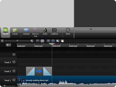 Camtasia Studio 8 Timeline screencasting timeline video editor