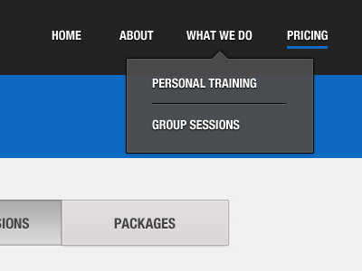 Drop Down drop down navigation ui ux website wordpress