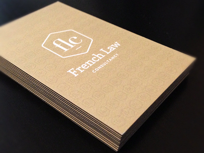 FLC Business Cards branding logo print stationery