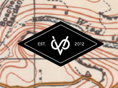 Monogram brand identity branding logo maps monogram shop the voyager shop