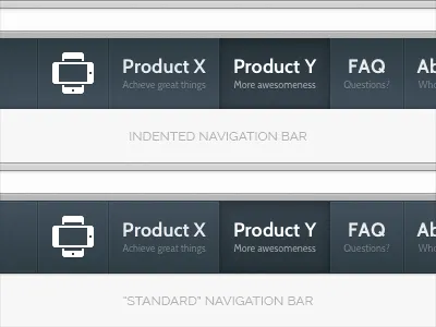 Website Navigation Bars bar blue browser button buttons css indented nav navigation personal web webdesign website